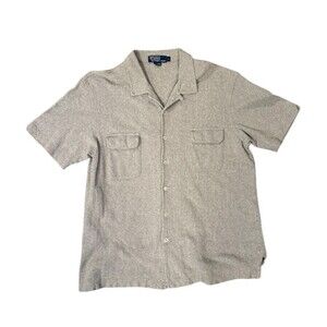 Polo by Ralph Lauren Men's Sz L Short Sleeve Button-Up Shirt